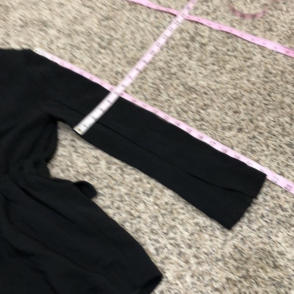 A.L.C. Collins Blazer Jacket Size 2 Black Cinch Waist - Picture 8 of 8